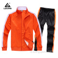 Heren Casual Orange Tracksuit met aangepast logo